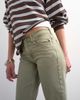 Topshop Topshop Runway mid rise straight jeans in washed khaki-Green - 2