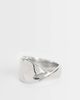 Topshop Topshop Rylee waterproof stainless steel twisted ring in silver - 1