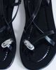 Topshop Topshop Sabrina metal toe flat sandals in black - 3