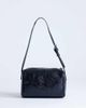 Topshop Topshop Safia front pocket shoulder bag in black - 4