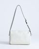 Topshop Topshop Safia front pocket shoulder bag in off white - 4