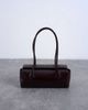 Topshop Topshop Sally folded bag in burgundy-Red - 2