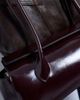 Topshop Topshop Sally folded bag in burgundy-Red - 4