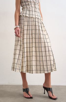 Topshop Topshop Saloon Midi Skirt