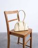 Topshop Topshop Saoirse patent shoulder bag in buttermilk-Yellow - 2