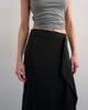 Topshop Topshop sarong wrap midaxi skirt in black - 4