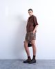 Topshop Topshop satin boxer shorts in brown polka dots - 1