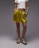 Topshop Topshop satin lace slip in lime-Green - 2