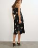 Topshop Topshop satin midi skirt in floral print -part of a set-Black - 3