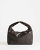 Topshop Topshop Savan woven small shoulder bag in chocolate-Brown - 1