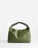 Topshop Topshop Savan woven small shoulder bag in green - 1