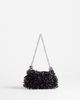 Topshop Topshop Scarlett small beaded shoulder bag in black - 1