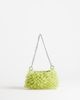 Topshop Topshop Scarlett small beaded shoulder bag in green - 1
