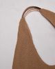 Topshop Topshop Scarlett straw bag with metal handle in natural-Neutral - 3