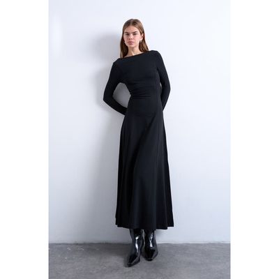 plum maxi dress formal Purple maxi dress with long sleeves, Pleated purple dress – Nuichan