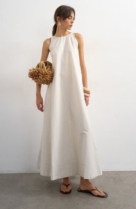 Topshop Topshop Scoop Back Maxi Dress