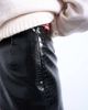 Topshop Topshop seamed detail faux leather mini skirt in black - 4