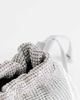 Topshop Topshop Seleena small diamante drawstring clutch bag in silver - 3