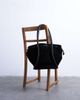 Topshop Topshop Sena real suede leather shoulder bag in black-Red - 2