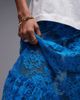 Topshop Topshop sheer lace maxi in teal-Blue - 2