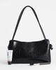 Topshop Topshop Shelby medium flat bowler in black - 2