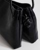 Topshop Topshop Shelby medium flat bowler in black - 3