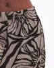 Topshop Topshop shell print satin shorts in chocolate - part of a set-Brown - 4