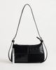 Topshop Topshop Sherry patchwork shoulder bag in black - 2