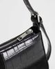 Topshop Topshop Sherry small patchwork shoulder bag in black - 3