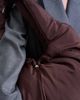 Topshop Topshop Sia ruched nylon shoulder bag in chocolate-Brown - 3