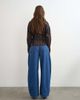 Topshop Topshop side pleat cocoon jean in rich blue - 2