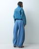 Topshop Topshop side pleated cocoon jeans in bleach-Blue - 2