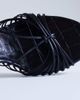 Topshop Topshop Simba strappy mule high sandals in black - 2