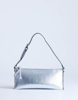 Topshop Topshop Simone shoulder bag in silver
