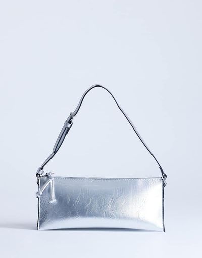 Topshop Topshop Simone shoulder bag in silver