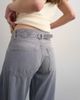 Topshop Topshop skewed boyfriend jeans in gray - 2