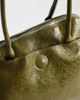 Topshop Topshop Skyler large angular shoulder bag in green - 2