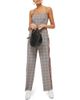 Topshop Topshop Sleeveless Check Stripe Jumpsuit - 1