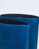 Topshop Topshop Sophie Premium leather point toe knee high boots in blue - 2