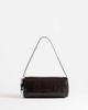 Topshop Topshop Spencer strap detail shoulder bag in chocolate-Brown - 1