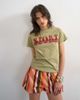 Topshop Topshop Sport graphic boxy tee in green - 3