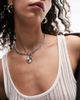 Topshop Topshop stainless silver coin t bar necklace - 4