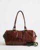 Topshop Topshop Star hardware detail bowler shoulder bag chocolate-Brown - 2