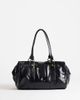 Topshop Topshop Star hardware detail bowler shoulder bag in black - 1