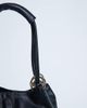 Topshop Topshop Steffie shoulder bag with ring detail in black - 3