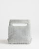 Topshop Topshop Stella diamante small grab bag in silver - 1