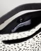 Topshop Topshop Stella hair on real leather small grab bag in dalmatian print-White - 4