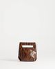 Topshop Topshop Stella small clutch purse in tiger-Brown - 1