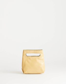 Topshop Topshop Stella small grab bag in buttermilk-Yellow