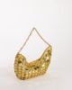 Topshop Topshop Stellan sequin medium scoop shoulder bag in gold - 3